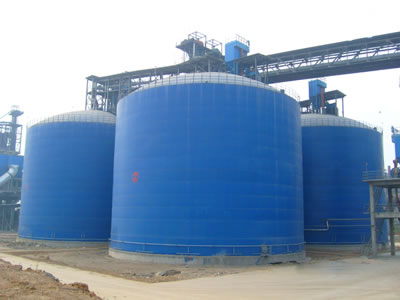 北流水泥钢板库改造