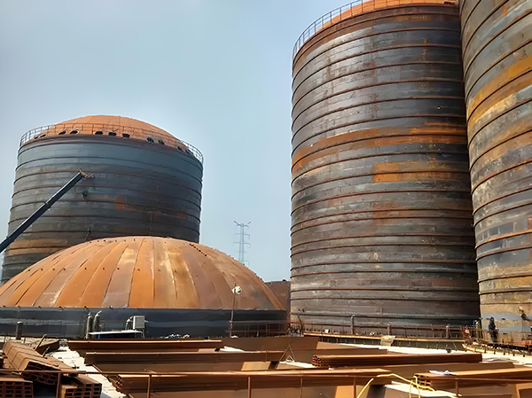 北流焦粉钢板仓